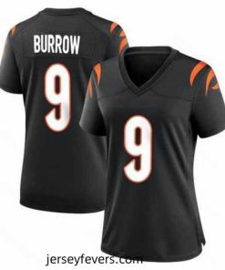 Cincinnati Bengals 9 Joe Burrow Black Vapor Untouchable Limited Jersey