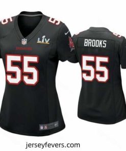 Derrick Brooks Buccaneers Black Super Bowl Lv Game Fashion Jersey
