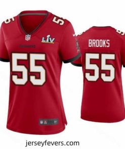 Derrick Brooks Buccaneers Red Super Bowl Lv Game Jersey