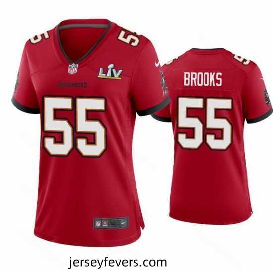 Derrick Brooks Buccaneers Red Super Bowl Lv Game Jersey