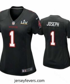 Greg Joseph Buccaneers Black Super Bowl Lv Game Fashion Jersey