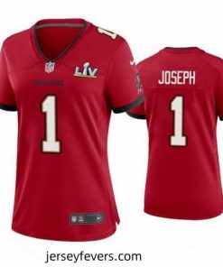 Greg Joseph Buccaneers Red Super Bowl Lv Game Jersey