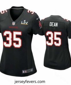 Jamel Dean Buccaneers Black Super Bowl Lv Game Fashion Jersey