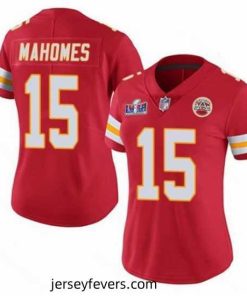 Kansas City Chiefs 15 Patrick Mahomes Red Vapor Untouchable Limited Stitched Football 2024 Super Bowl LVIII Jersey