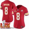 Kansas City Chiefs DeAndre Hopkins #8 Red 2024 2025 Super Bowl LIX F.U.S.E Stitched NFL Jersey
