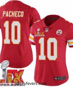 Kansas City Chiefs Isiah Pacheco #10 Red 2024 2025 Super Bowl LIX F.U.S.E Stitched Jersey