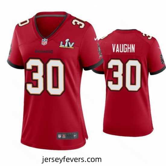 Ke'Shawn Vaughn Buccaneers Red Super Bowl Lv Game Jersey