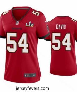 Lavonte David Buccaneers Red Super Bowl Lv Game Jersey