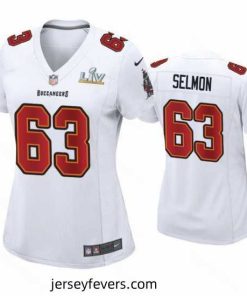 Lee Roy Selmon Buccaneers White Super Bowl Lv Game Fashion Jersey