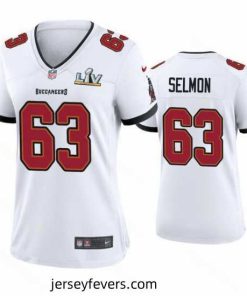 Lee Roy Selmon Buccaneers White Super Bowl Lv Game Jersey