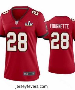 Leonard Fournette Buccaneers Red Super Bowl Lv Game Jersey