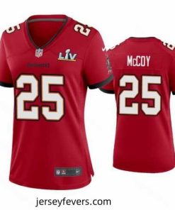 Lesean Mccoy Buccaneers Red Super Bowl Lv Game Jersey
