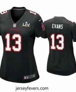 Mike Evans Buccaneers Black Super Bowl Lv Game Fashion Jersey