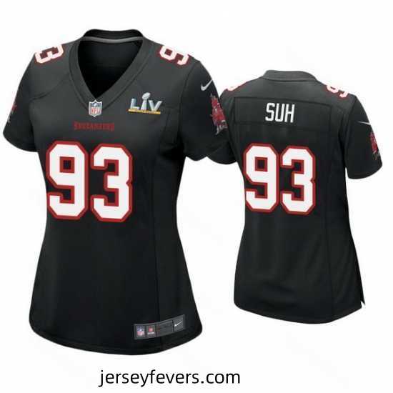 Ndamukong Suh Buccaneers Black Super Bowl Lv Game Fashion Jersey