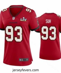 Ndamukong Suh Buccaneers Red Super Bowl Lv Game Jersey