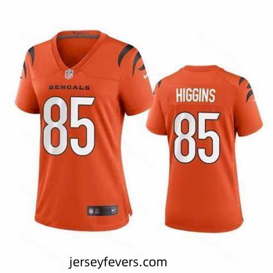 Nike Bengals 85 Tee Higgins Orange 2020 NFL Draft First Round Pick Vapor Untouchable Limited Jersey