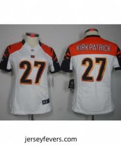 Nike Cincinnati Bengals #27 Dre Kirkpatrick White Color Limited Jerseys