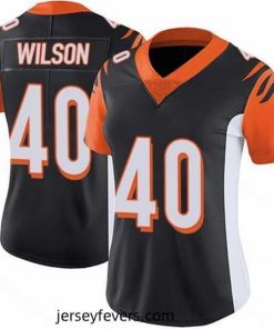 Nike Cincinnati Bengals 40 Brandon Wilson Black Jersey