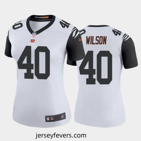 Nike Cincinnati Bengals 40 Brandon Wilson Color Rush Jersey