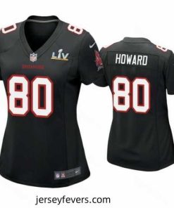 O.J. Howard Buccaneers Black Super Bowl Lv Game Fashion Jersey