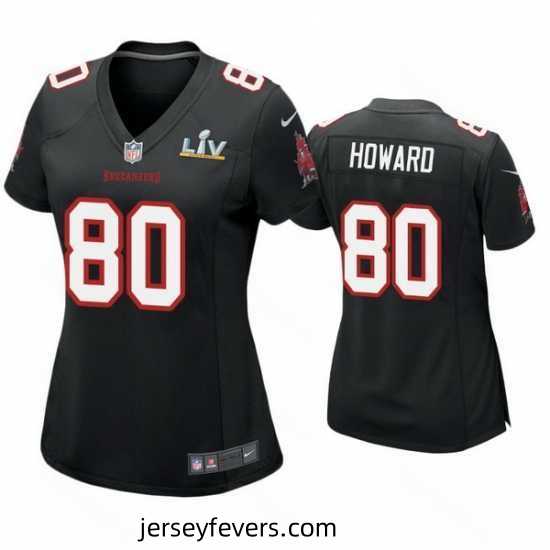 O.J. Howard Buccaneers Black Super Bowl Lv Game Fashion Jersey