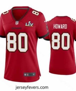 O.J. Howard Buccaneers Red Super Bowl Lv Game Jersey