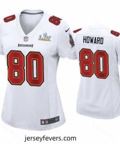 O.J. Howard Buccaneers White Super Bowl Lv Game Fashion Jersey
