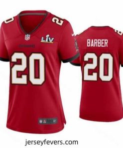 Ronde Barber Buccaneers Red Super Bowl Lv Game Jersey