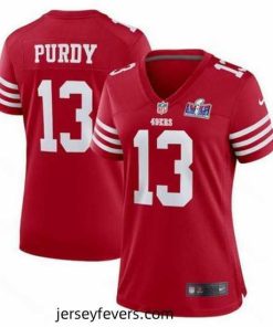 San Francisco 49ers 13 Brock Purdy Red 2023 F.U.S.E  Vapor Untouchable Limited Stitched Football 2024 Super Bowl LVIII Jersey