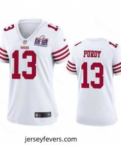 San Francisco 49ers 13 Brock Purdy White 2023 F.U.S.E  Vapor Untouchable Limited Stitched Football 2024 Super Bowl LVIII Jersey