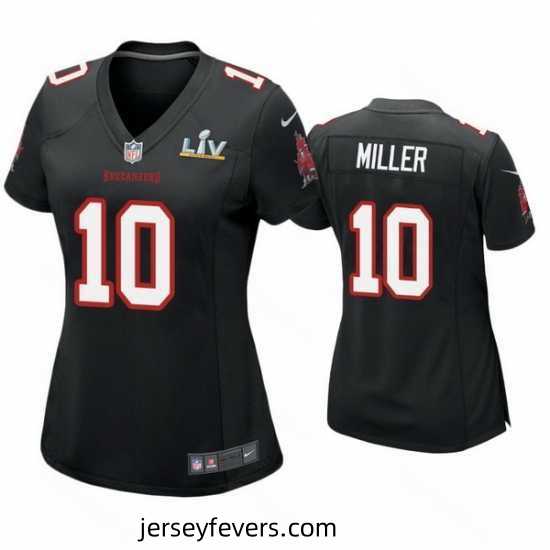 Scotty Miller Buccaneers Black Super Bowl Lv Game Fashion Jersey