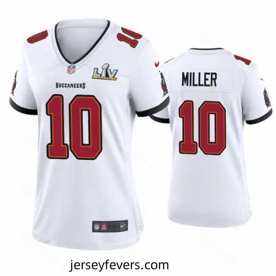 Scotty Miller Buccaneers White Super Bowl Lv Game Jersey