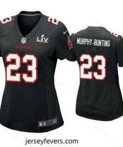Sean Murphy Bunting Buccaneers Black Super Bowl Lv Game Fashion Jersey