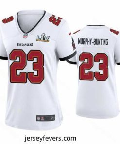 Sean Murphy Bunting Buccaneers White Super Bowl Lv Game Jersey