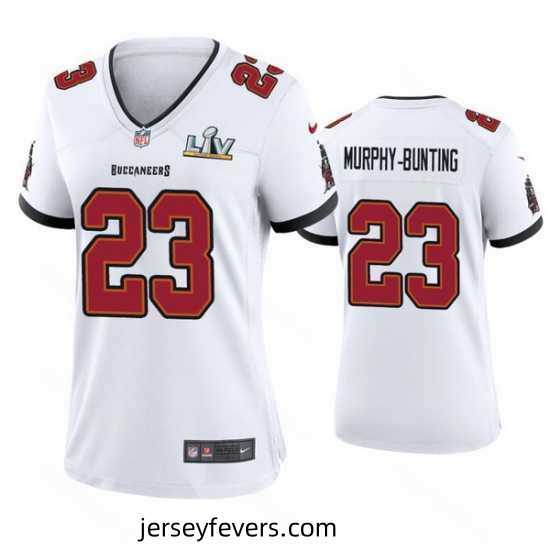 Sean Murphy Bunting Buccaneers White Super Bowl Lv Game Jersey