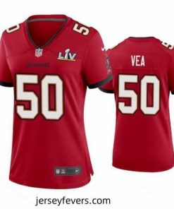 Vita Vea Buccaneers Red Super Bowl Lv Game Jersey