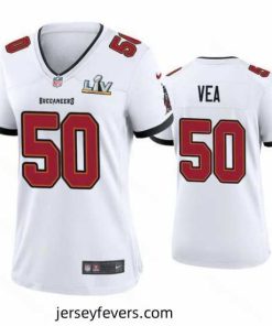 Vita Vea Buccaneers White Super Bowl Lv Game Jersey