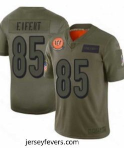 Womens Cincinnati Bengals 85 Tyler Eifert Limited Camo 2019 Salute to Service Football Jersey