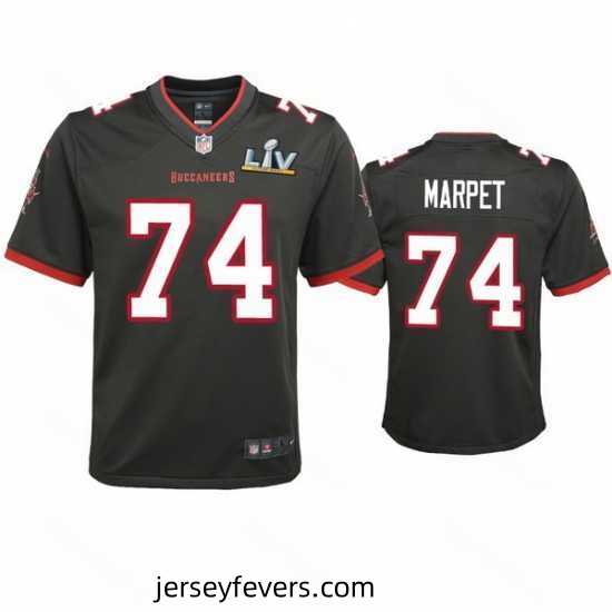 Ali Marpet Buccaneers Pewter Super Bowl Lv Game Jersey