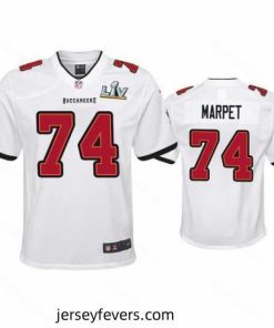 Ali Marpet Buccaneers White Super Bowl Lv Game Jersey