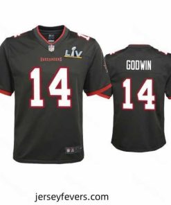 Chris Godwin Buccaneers Pewter Super Bowl Lv Game Jersey