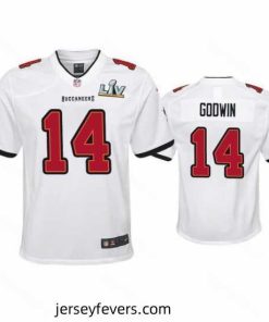 Chris Godwin Buccaneers White Super Bowl Lv Game Jersey