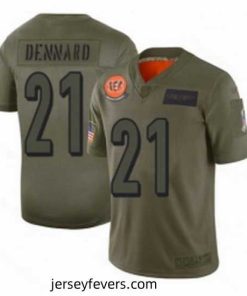 Cincinnati Bengals 21 Darqueze Dennard Limited Camo 2019 Salute to Service Football Jersey
