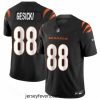 Cincinnati Bengals 88 Mike Gesicki Black 2024 F.U.S.E  Vapor Untouchable Limited Stitched Jersey