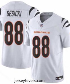 Cincinnati Bengals 88 Mike Gesicki White 2024 F.U.S.E  Vapor Untouchable Limited Stitched Jersey