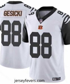 Cincinnati Bengals 88 Mike Gesicki White Vapor Untouchable Limited Stitched Jersey