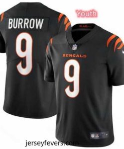 Cincinnati Bengals 9 Joe Burrow Jersey