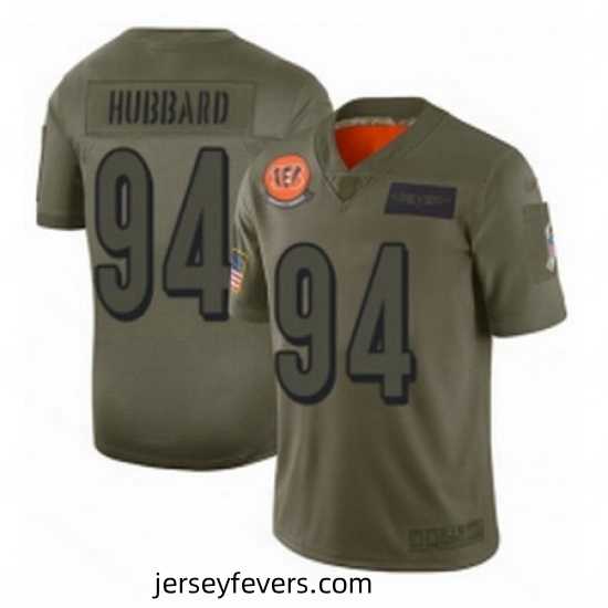 Cincinnati Bengals 94 Sam Hubbard Limited Camo 2019 Salute to Service Football Jersey