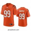 Cincinnati Bengals 99 Myles Murphy Orange Stitched Game Jersey