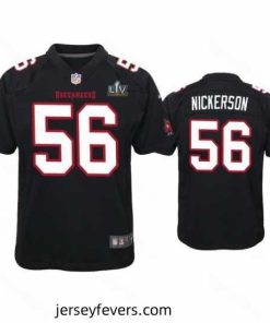 Hardy Nickerson Buccaneers Black Super Bowl Lv Game Fashion Jersey